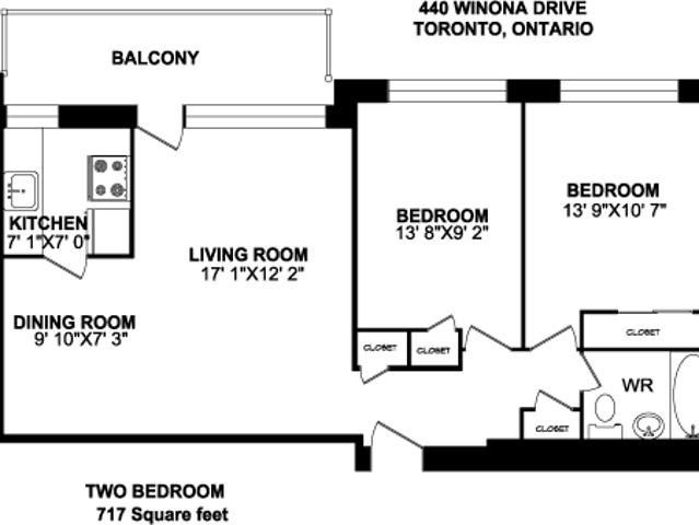 Apartment for rent in Woburn, Ontario