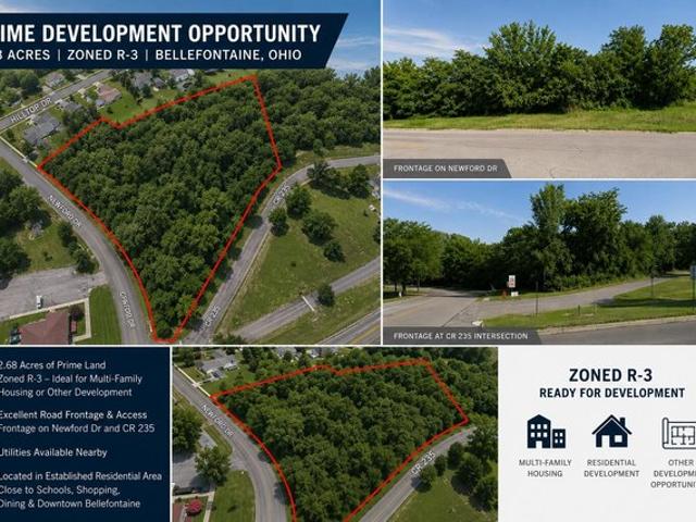Land for sale in Bellefontaine, Ohio
