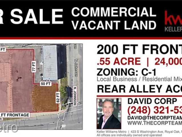 Land for sale in Pontiac, Oakland County