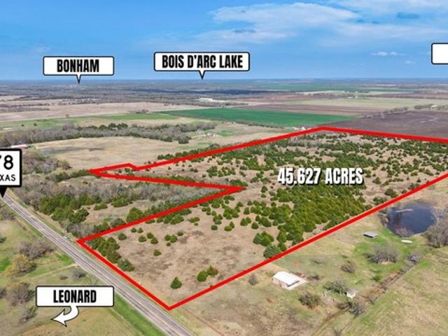 Land for sale in Bonham, Fannin County