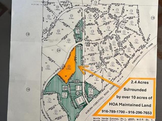 Land for sale in Foresthill, California