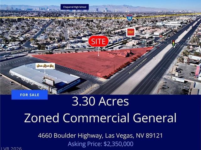 Land for sale in Las Vegas, Nevada