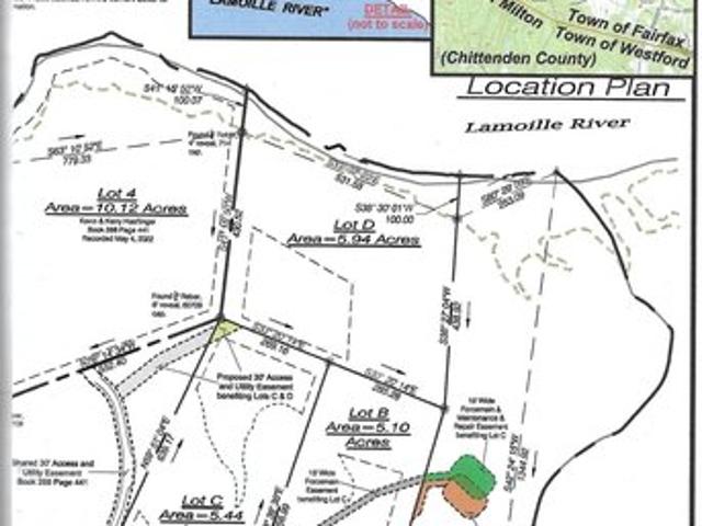 Land for sale in Fairfax, Vermont