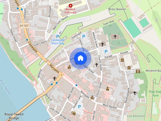 Apartment for rent in Berwick-upon-tweed, Northumberland