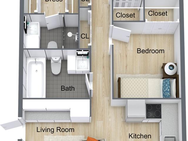 Apartment for rent in Stockton, California