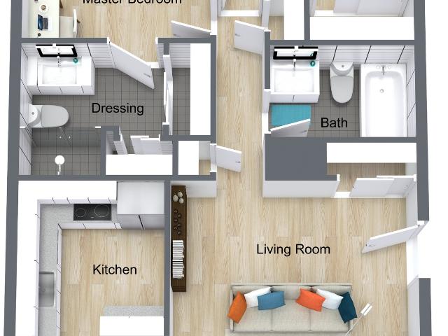 Apartment for rent in Stockton, California