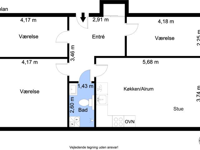 Lejlighed til salg i Aalborg