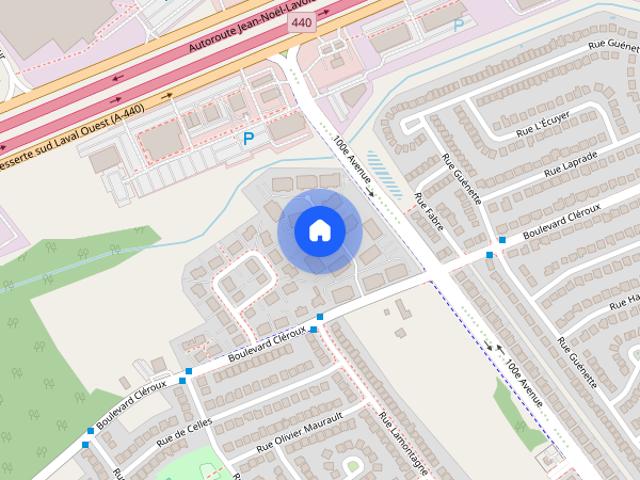 Apartment for rent in Chomedey, Laval (région administrative)