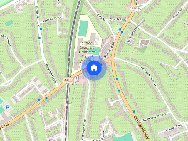 House for rent in Maney, Birmingham