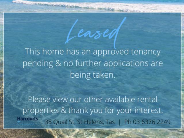 House for rent in Scamander, Tasmania