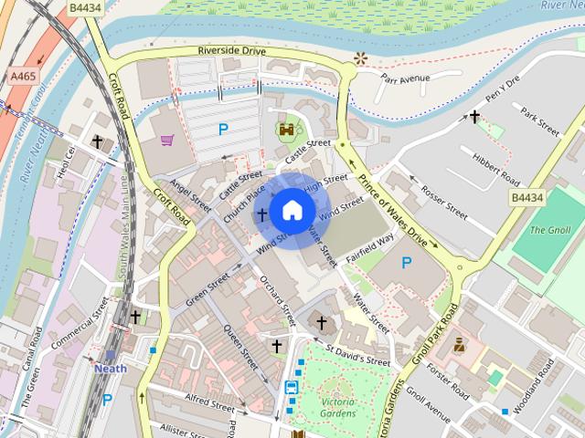 Apartment for rent in Cimla, Neath