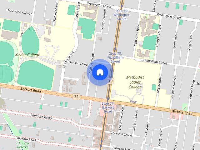 Townhouse for rent in Kew, Melbourne