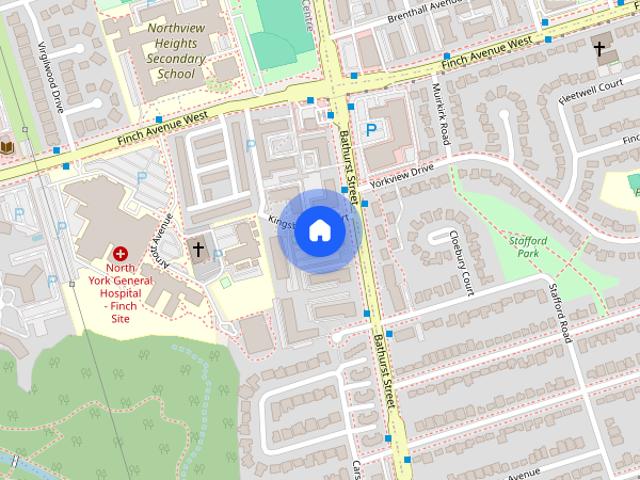 Apartment for rent in York Centre, Toronto