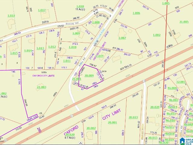 Land for sale in Eastaboga, Alabama