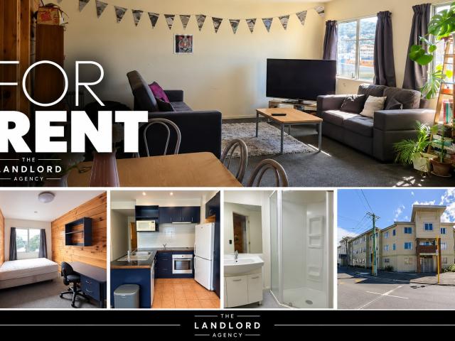 Apartment for rent in Te Aro, Wellington