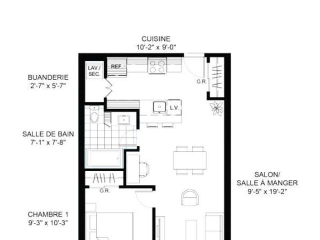 Apartment for rent in St. Leonard's, Quebec