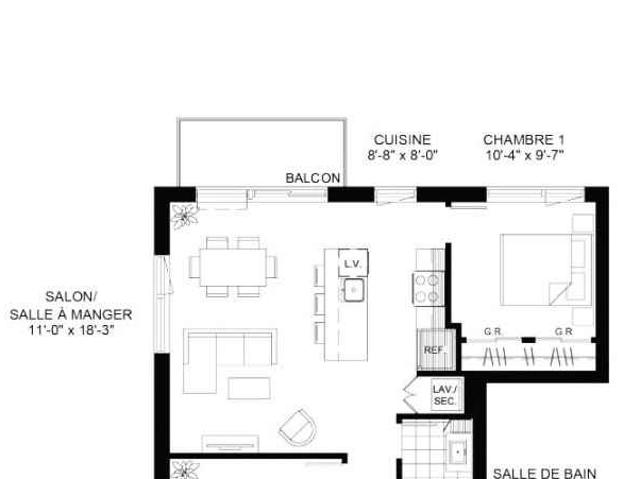 Apartment for rent in St. Leonard's, Quebec