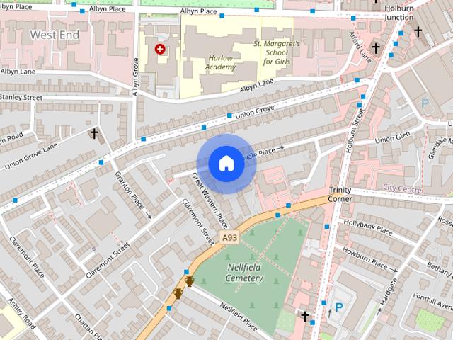Apartment for rent in Broomhill, Aberdeen City