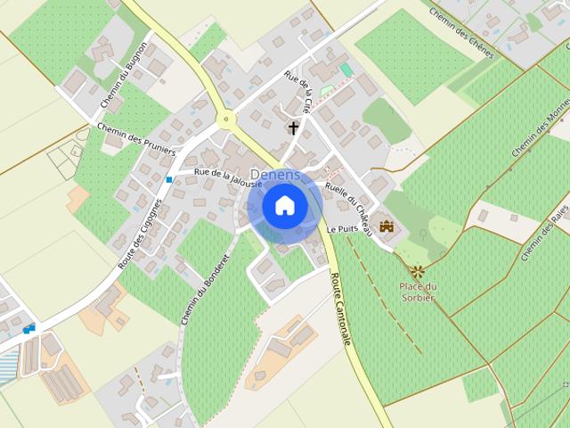 Studio mieten in Denens, District de Morges