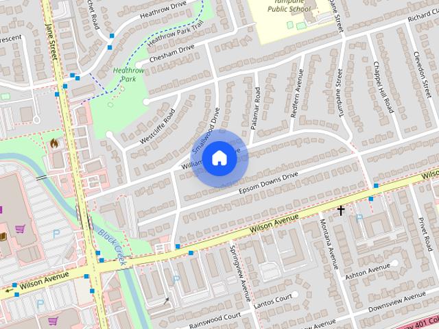 House for rent in York Centre, Toronto