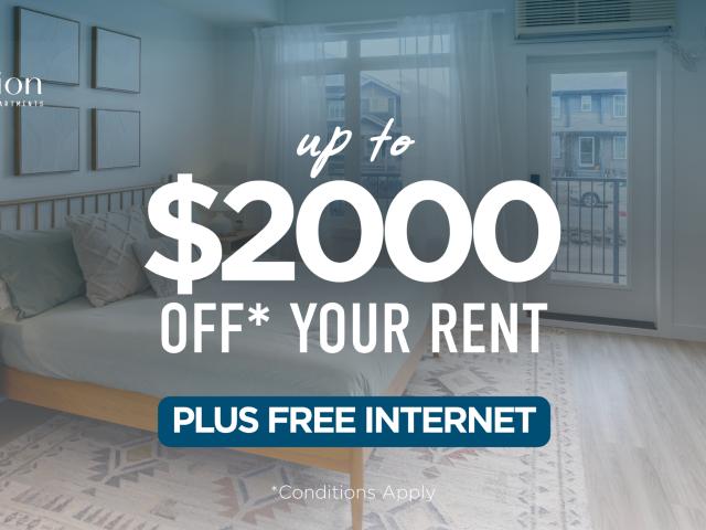 Apartment for rent in Wedgewood, Alberta