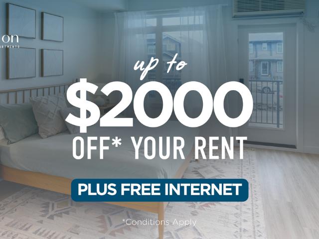 Apartment for rent in Wedgewood, Alberta