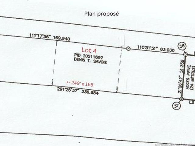 Land for sale in Lameque, New Brunswick