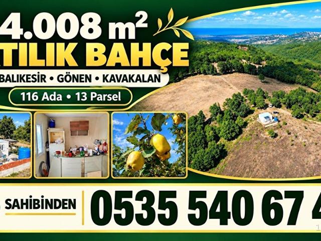 Kavakalan, Gönen içerisinde satılık mülk