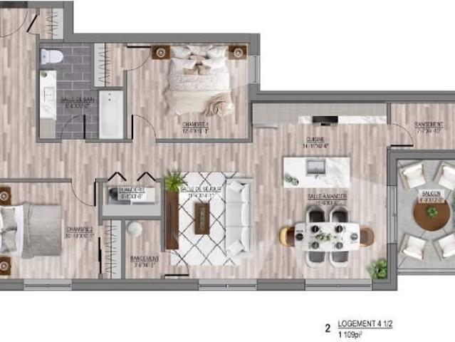 Apartment for rent in Crabtree, Quebec