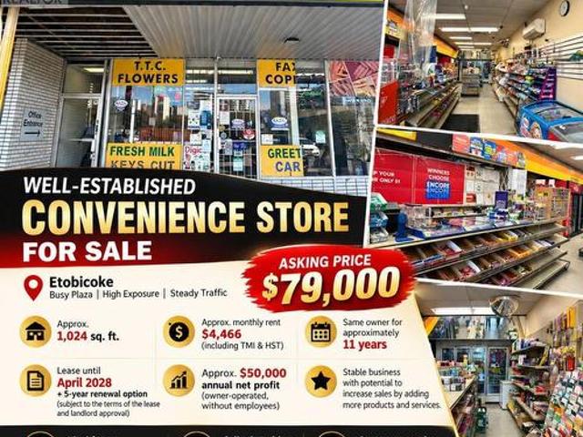 Commercial for sale in Etobicoke North, Toronto
