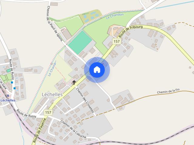 Apartment mieten in Léchelles, Belmont-Broye