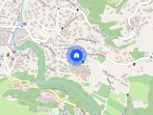 Apartment mieten in Cagiallo, Tessin