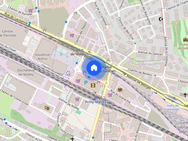 Apartment mieten in Prilly, District de l'Ouest lausannois