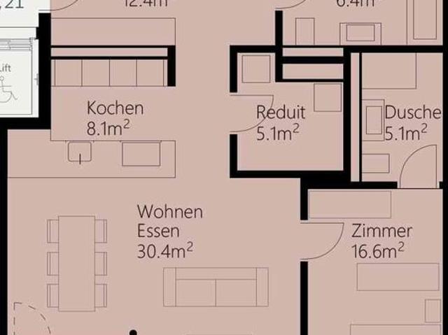 Apartment mieten in Frick, Aargau