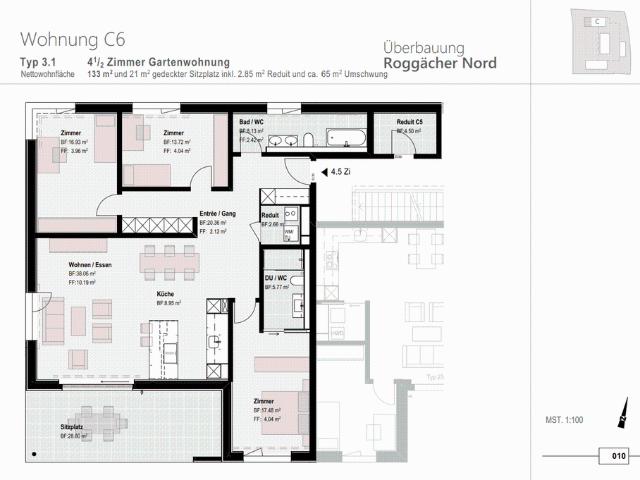 Apartment mieten in Mühlau, Aargau