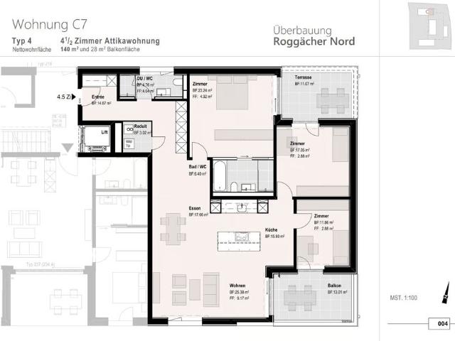Apartment mieten in Mühlau, Aargau