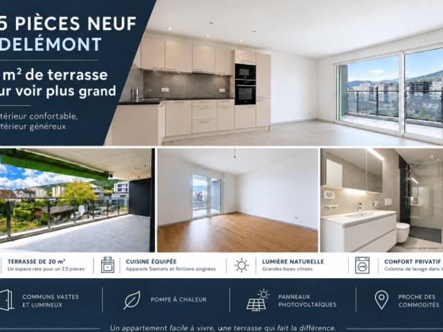 Wohnung kaufen in Dos le Chavelier, Delémont