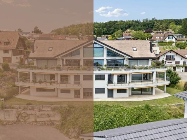 Terrassenwohnung kaufen in Lugnorre, Freiburg