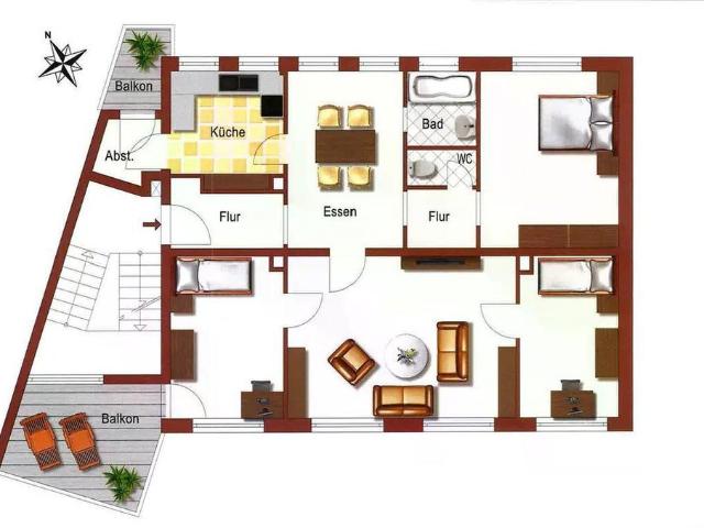 Wohnung mieten in Stuttgart-Nord, Stuttgart