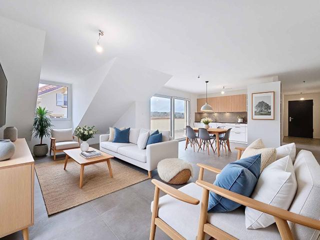 Attikawohnung kaufen in Essertines-sur-Yverdon, Waadt