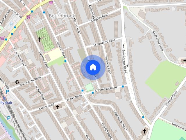 Room for rent in Bournbrook, West Midlands