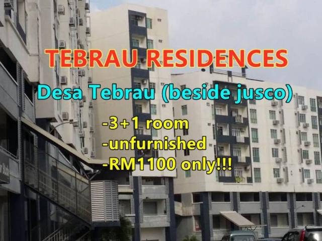 Apartment for rent in Johor