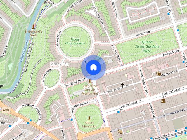 Apartment for rent in New Town, City of Edinburgh