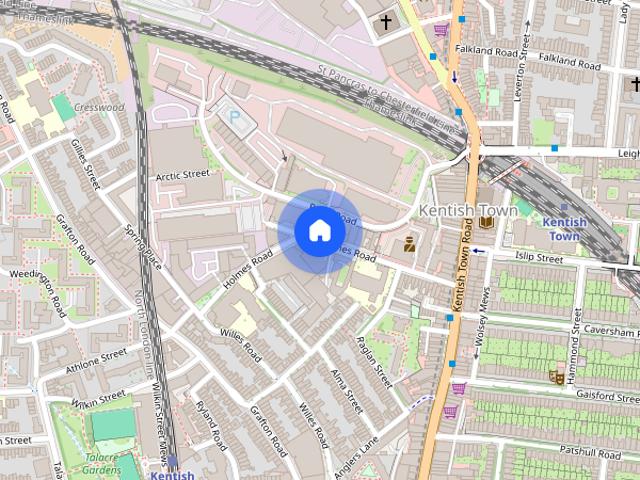Apartment for rent in Maitland Park, Greater London