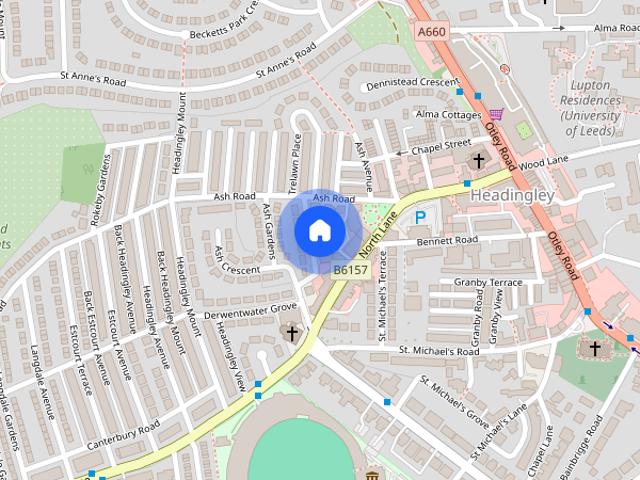 Apartment for rent in Beckett Park, Headingley