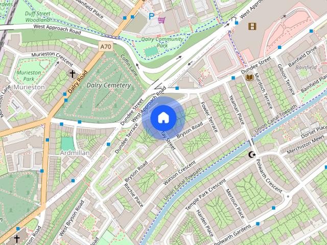 Apartment for rent in Merchiston, Scotland