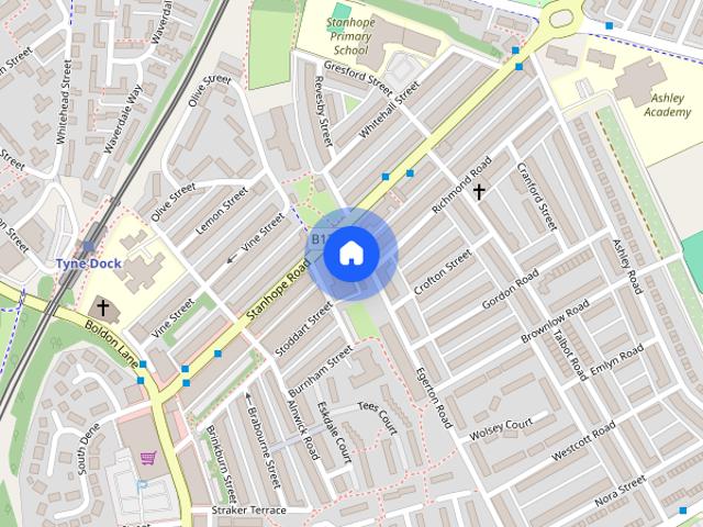 Apartment for rent in Cauldwell, South Shields