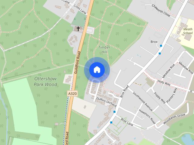 House for rent in Ottershaw, Runnymede