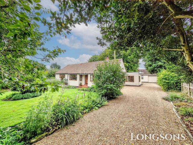 Bungalow for sale in East Tuddenham, Norfolk
