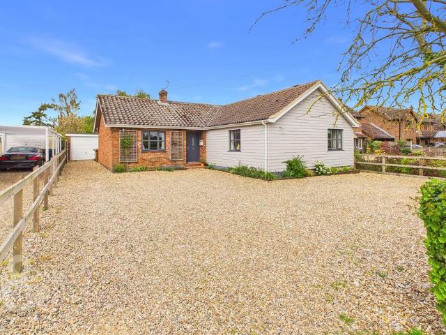Bungalow for sale in Wreningham, Burgh St Peter